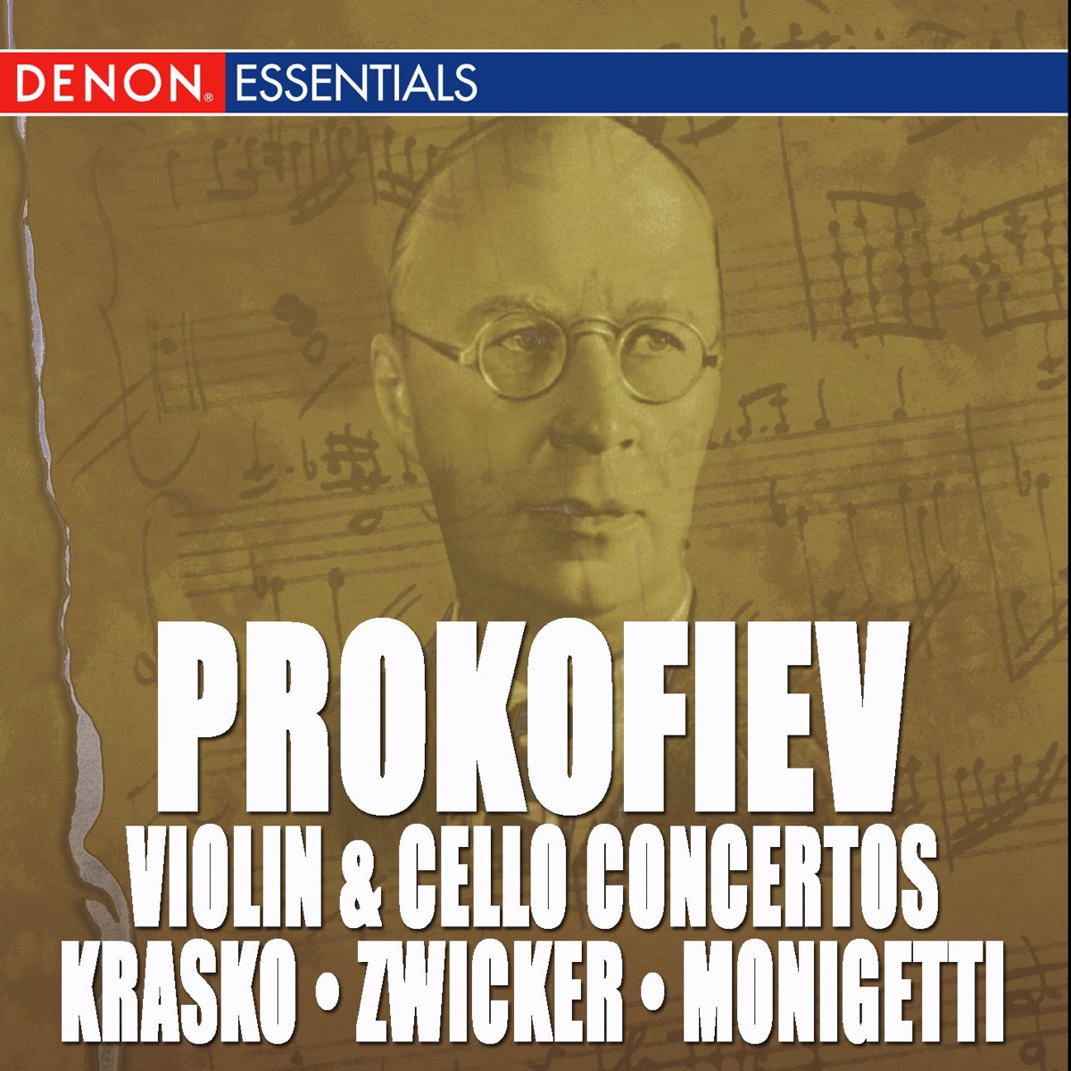 Prokofiev: Violin & Cello Concertos by Julia Krasko, Bruno Zwicker & Ivan Monigetti album cover