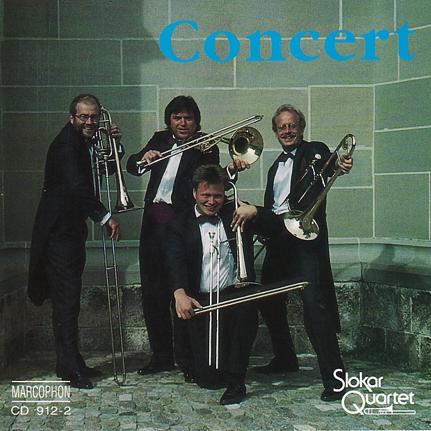 Concert by Slokar Trombone Quartet album cover