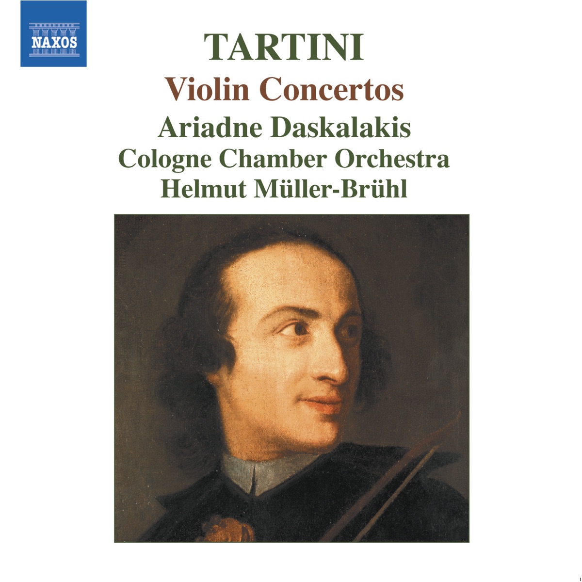 Tartini: Violin Concertos by Ariadne Daskalakis album cover