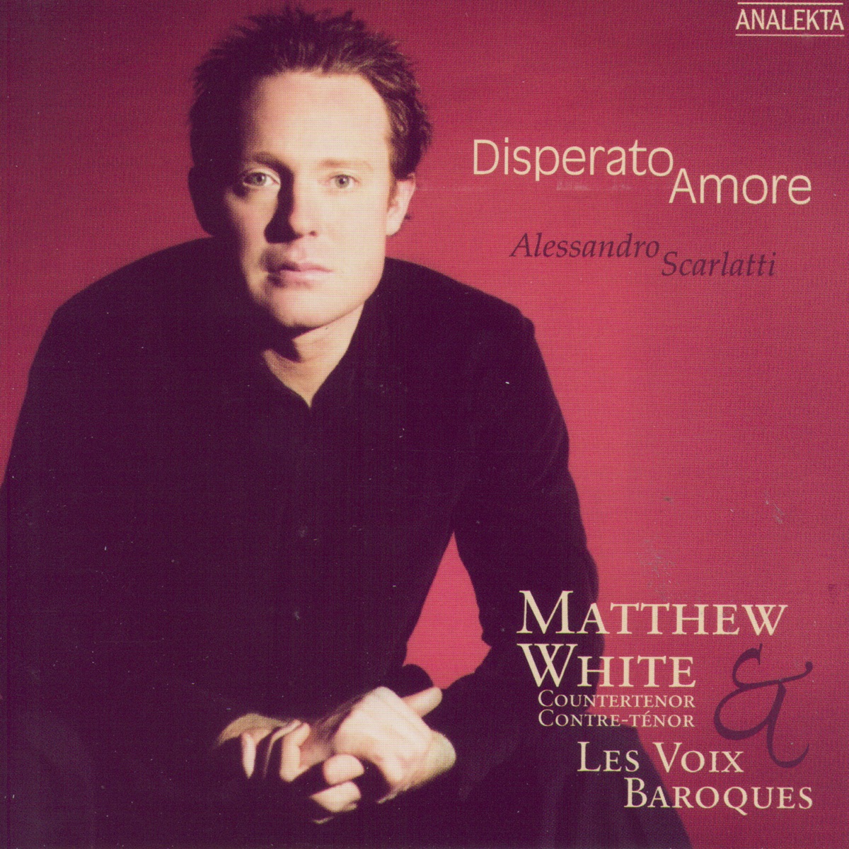 Disperato Amore by Matthew White & Les Voix Baroques album cover