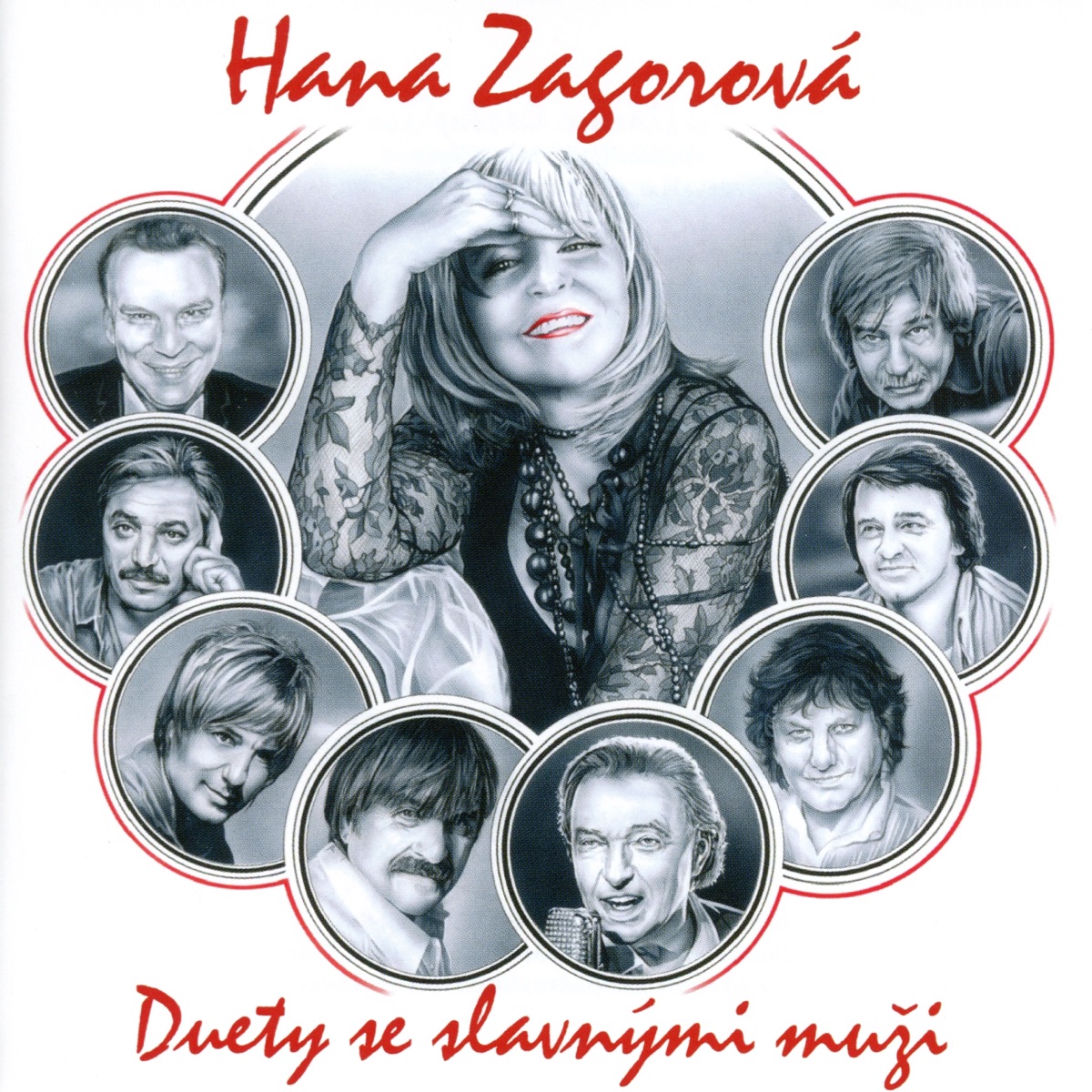 Duety Se Slavnými Muži by Hana Zagorová album cover