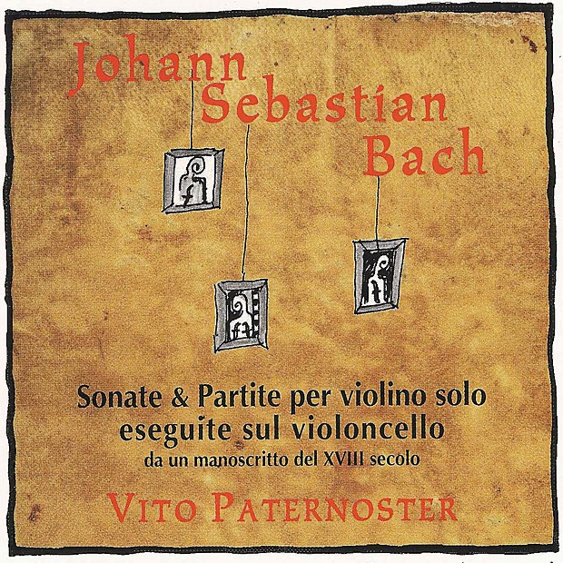 Bach Sonatas and Partitas for Solo Violin by Vito Paternoster album cover