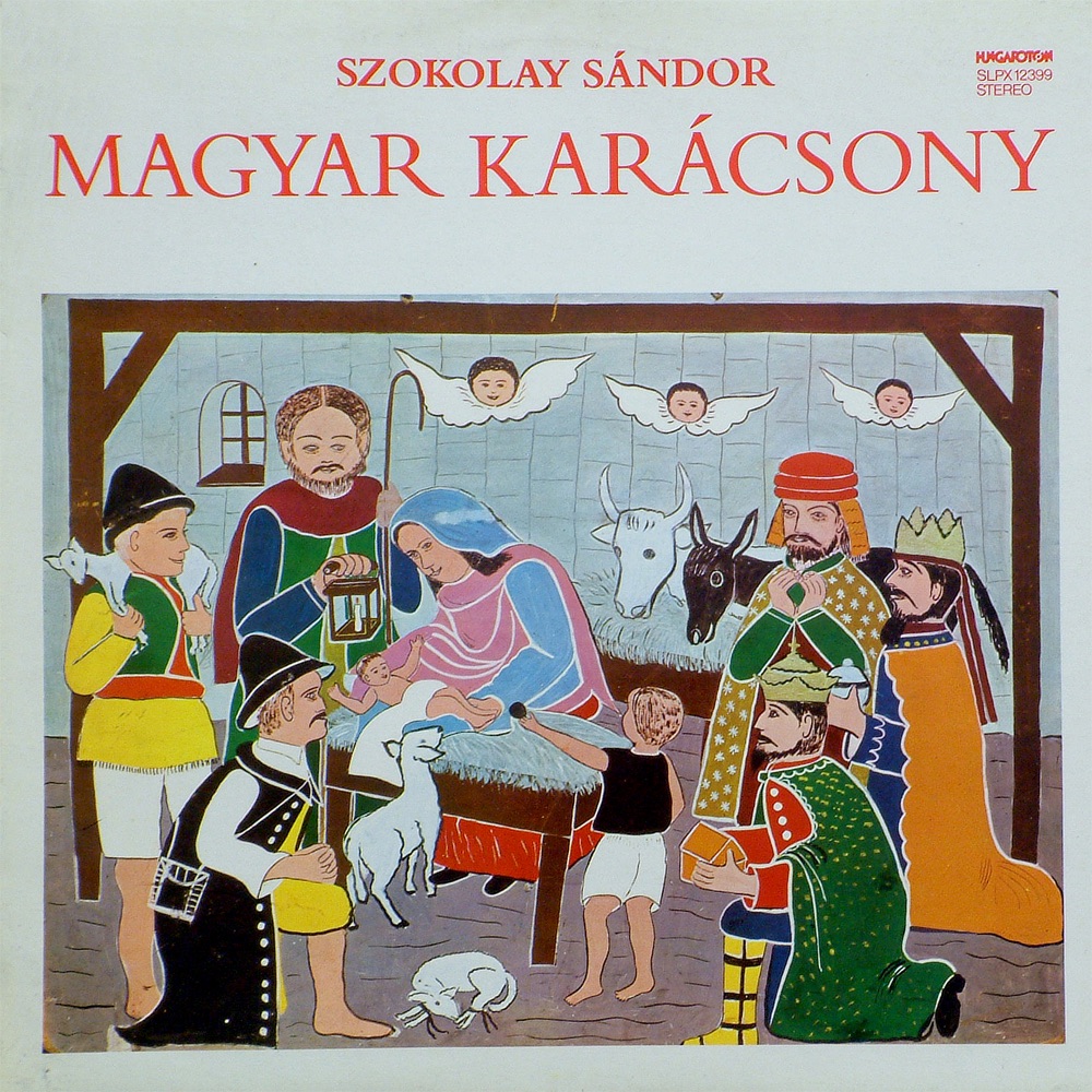 Magyar Karácsony by Sándor Szokolay album cover