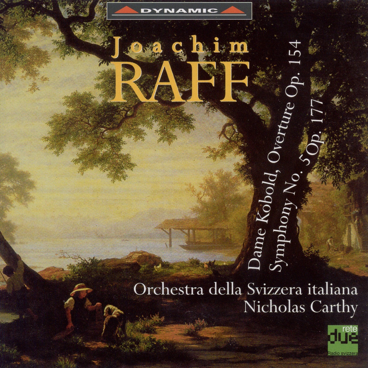 Raff: Symphony No. 5, "Lenore", Dame Kobold: Overture by Swiss Italian Orchestra & Nicholas Carthy album cover