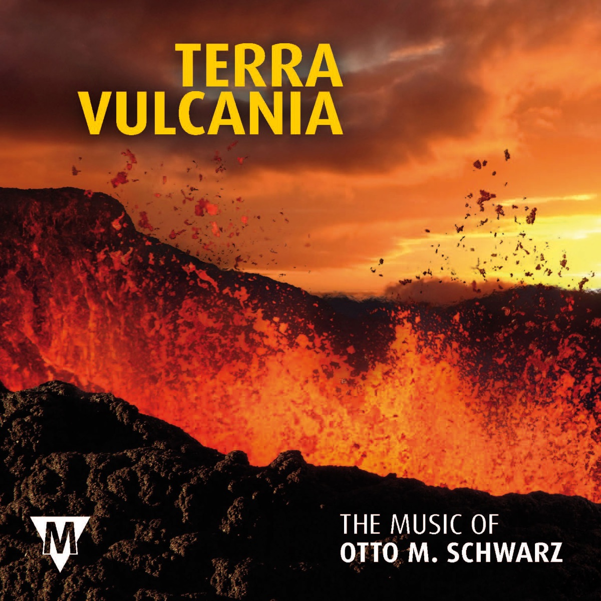 Terra Vulcania by Otto M. Schwarz album cover