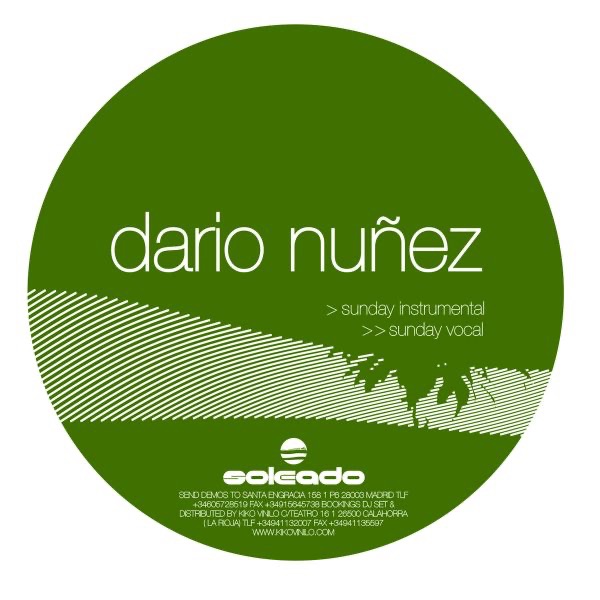 Sunday - Single by Dario Nuñez album cover