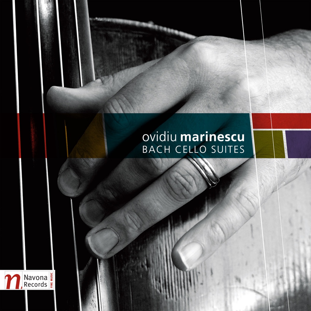 Bach: Cello Suites by Ovidiu Marinescu album cover