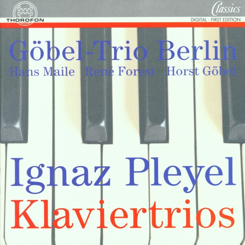 Pleyel: Sonaten Fur Klavier, Violine und Violoncello by Gobel-Trio Berlin album cover