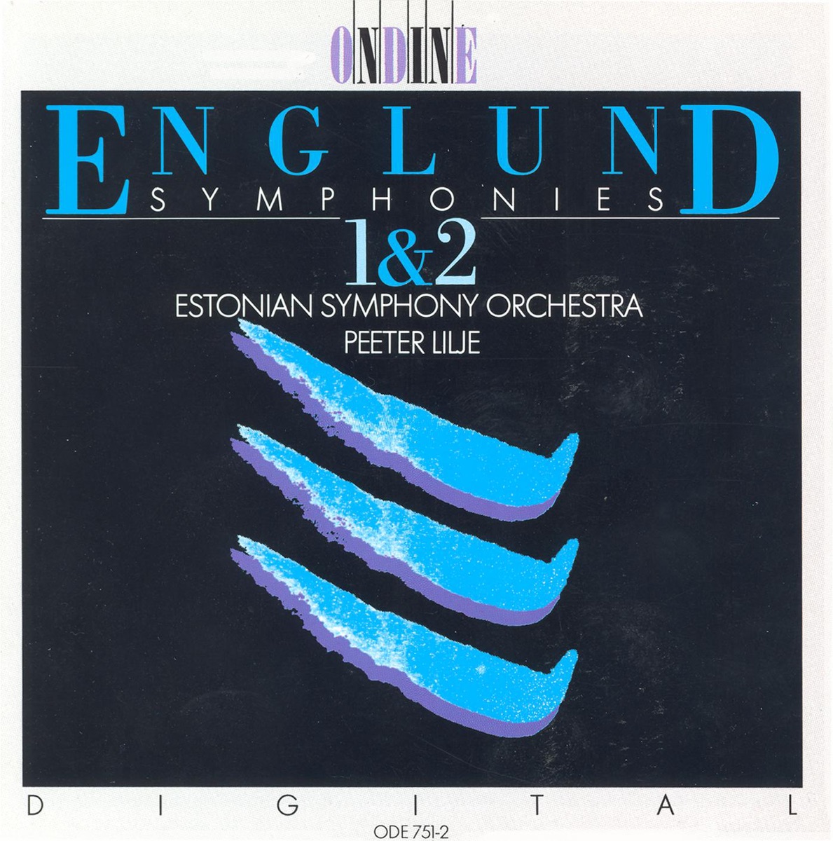 Englund: Symphonies Nos. 1 and 2 by Estonian State Symphony Orchestra & Peeter Lilje album cover