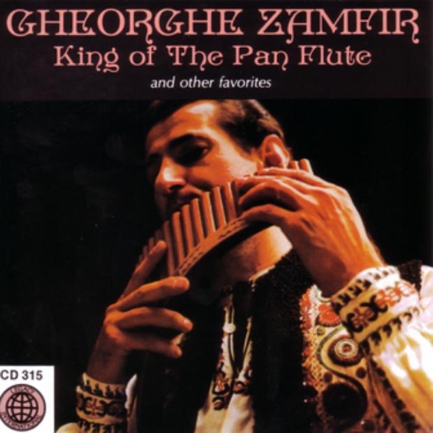 King Of The Pan Flute And Other Favorites by Gheorghe Zamfir album cover
