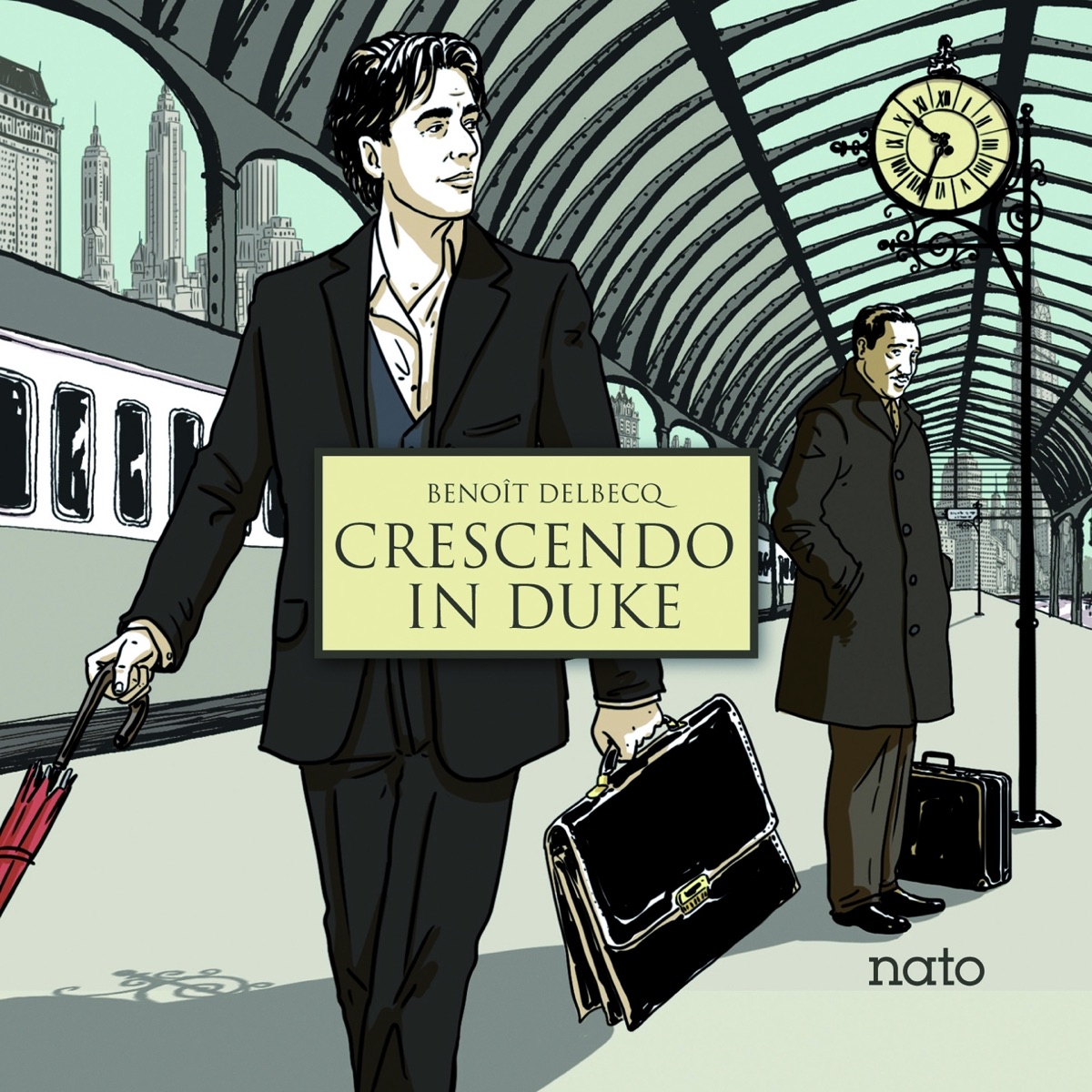 Crescendo In Duke by Benoît Delbecq album cover