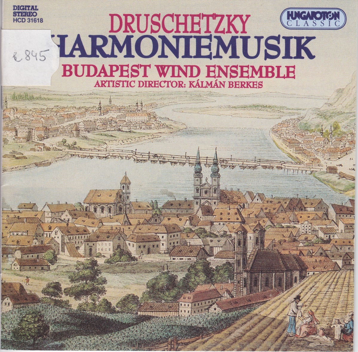 Harmoniemusic by Budapest Wind Ensemble album cover