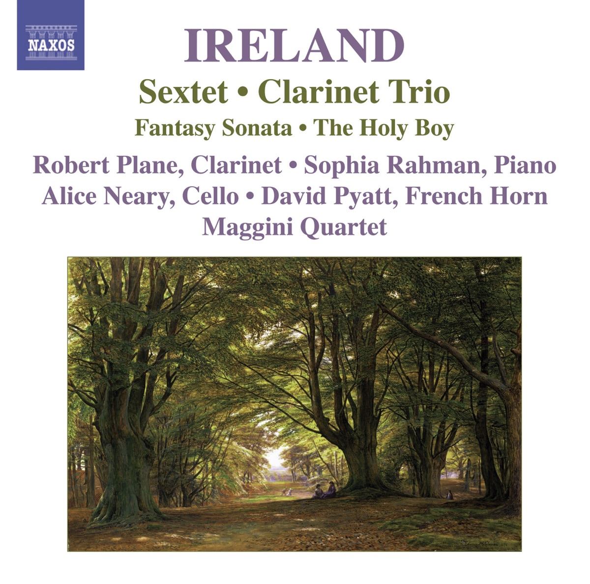 Ireland: Chamber Music for Clarinet by Alice Neary, Robert Plane & Sophia Rahman album cover