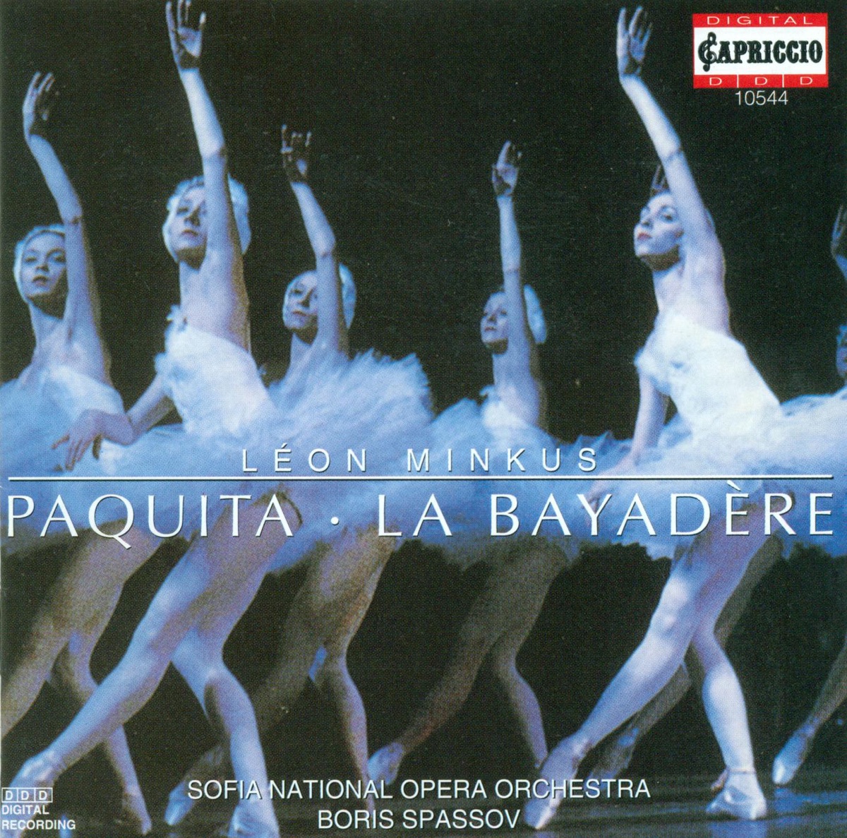 Minkus: La Bayadere & Paquita by Sofia National Opera Orchestra, Boris Spassov & Anna Takova-Baynova album cover