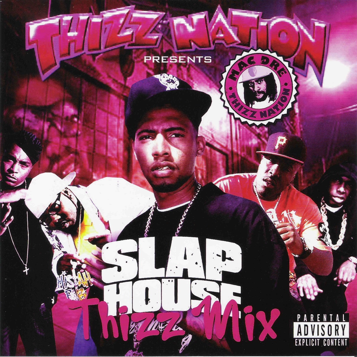 Thizz Nation Presents Slap House Thizz Mix (feat. Stevie Joe, J. Stalin, D-Lo & Beeda Weeda) - EP by Philthy Rich album cover