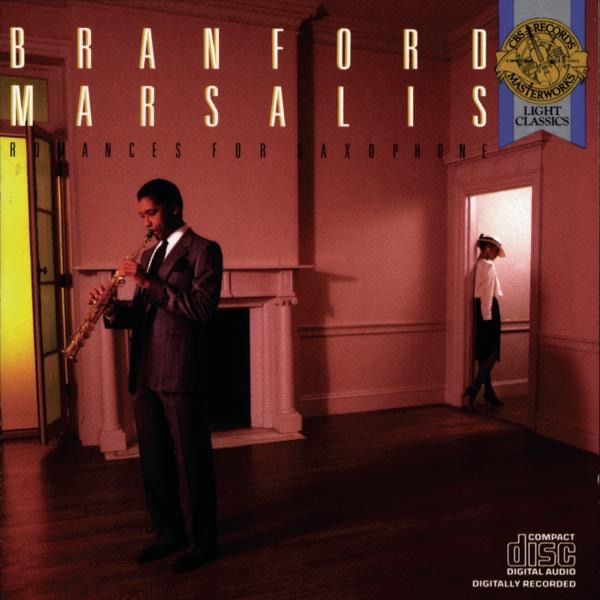 Romances for Saxophone by Branford Marsalis, Andrew Litton & English Chamber Orchestra album cover