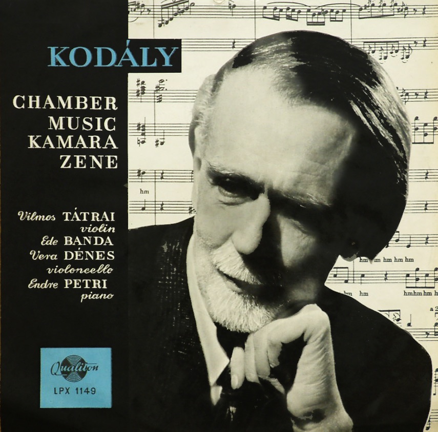 Chamber Music - Kamarazene by Vilmos Tátrai, Ede Banda, Vera Dénes & Endre Petri album cover