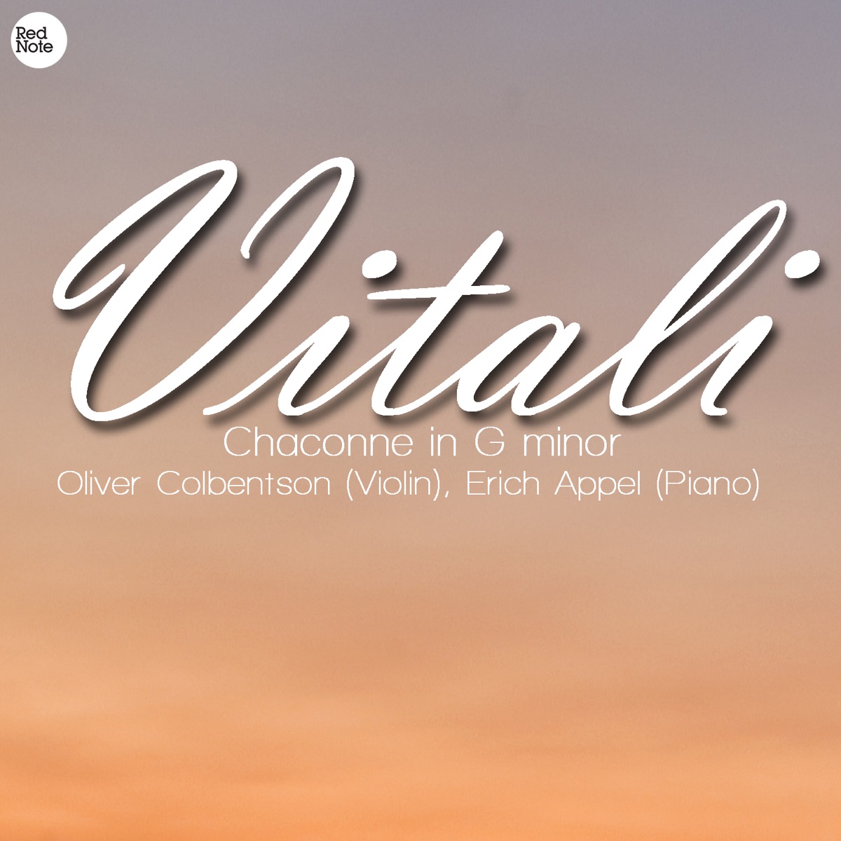 Vitali: Chaconne in G minor by Oliver Colbentson & Erich Appel album cover