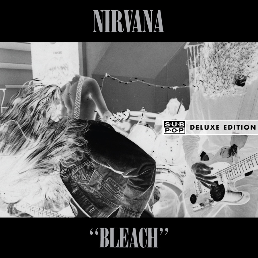 Bleach (20th Anniversary Deluxe Edition) by Nirvana album cover