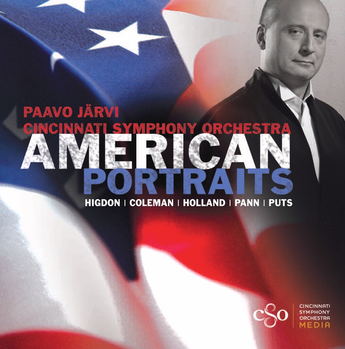 American Portraits by Paavo Järvi & Cincinnati Symphony Orchestra album cover