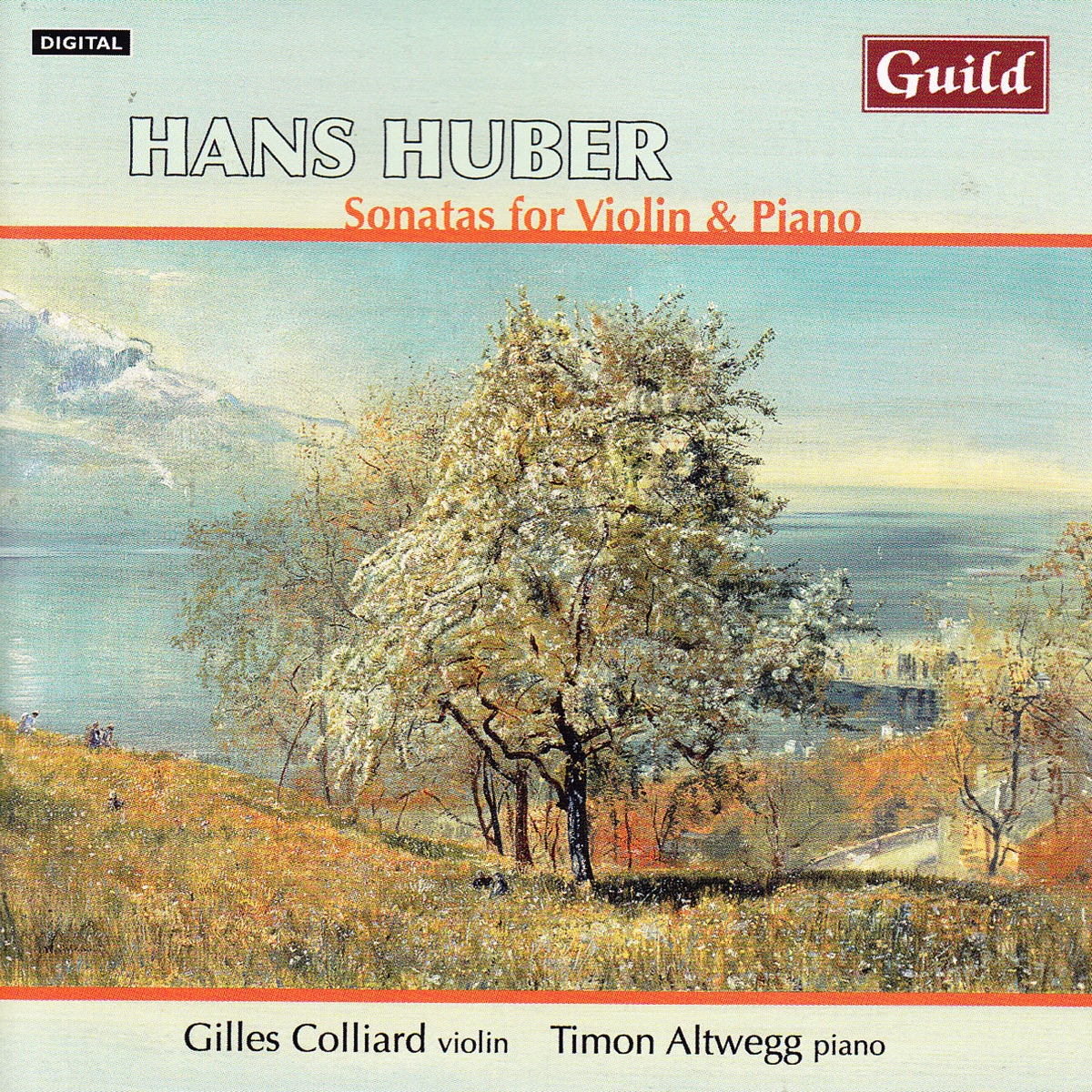 Hans Huber - Sonatas for Violin & Piano by Gilles Colliard & Timon Altwegg album cover