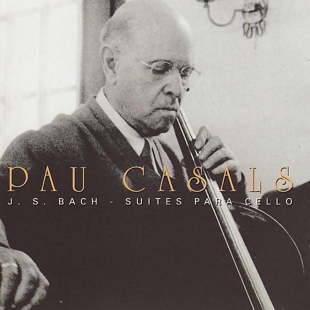Bach: Suites for Cello by Pablo Casals album cover