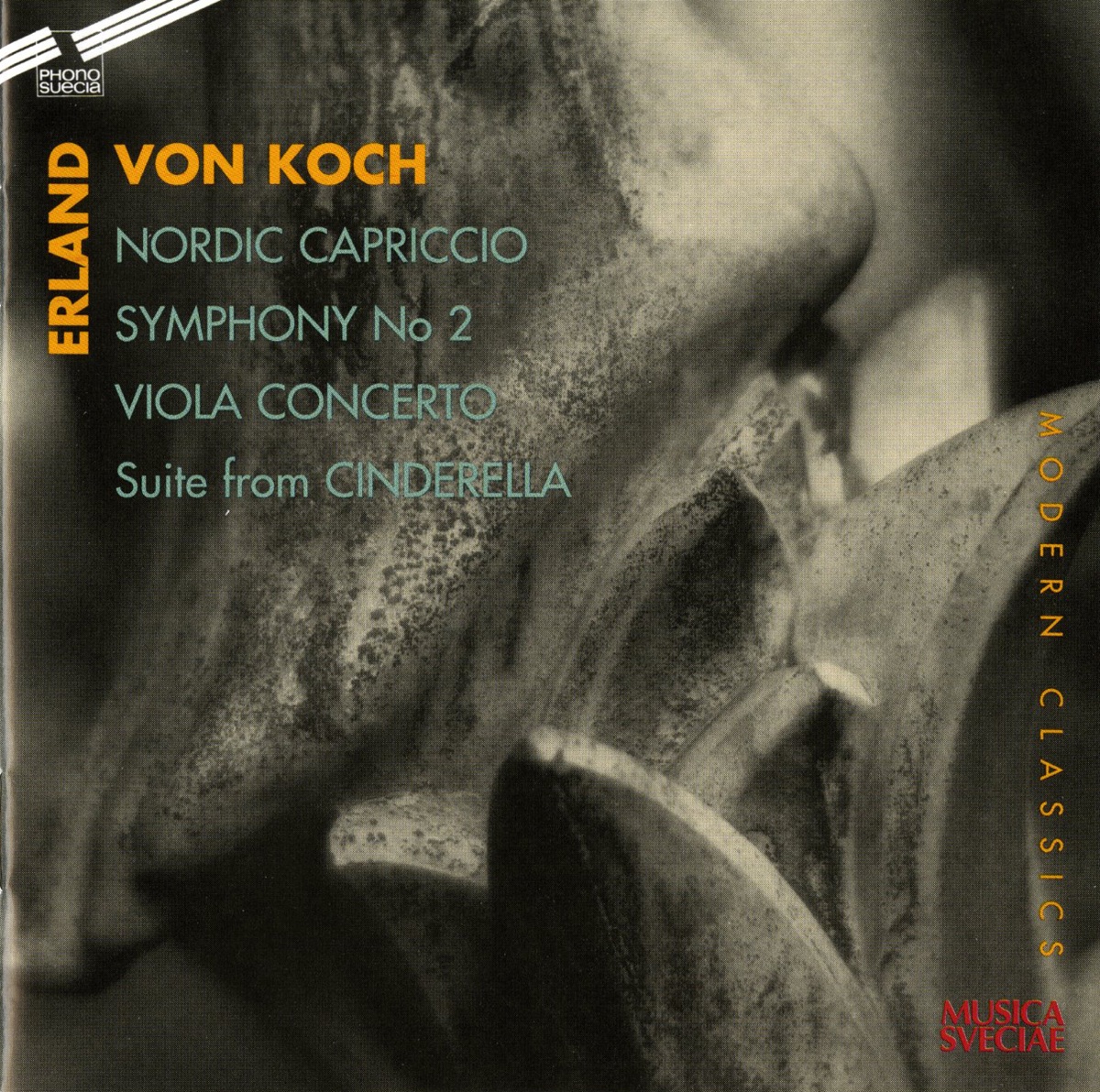 Koch: Nordic Capriccio, Symphony No. 2, Viola Concerto, & Suite from Cinderella by Swedish Radio Symphony Orchestra, B. Tommy Andersson & Johanna Persson album cover