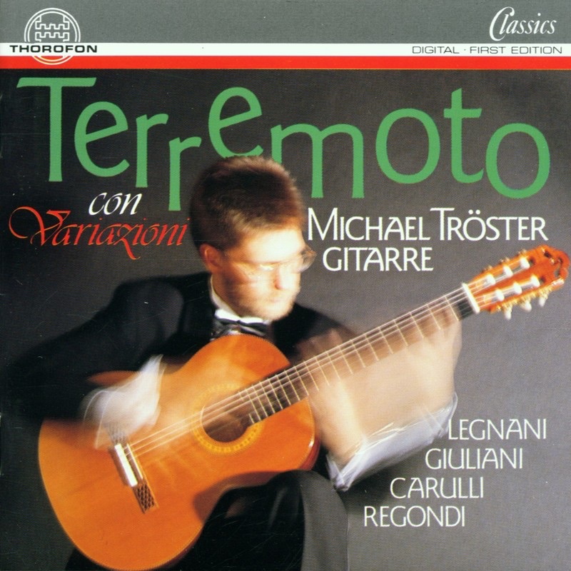 Terremoto con Variazioni by Michael Tröster album cover