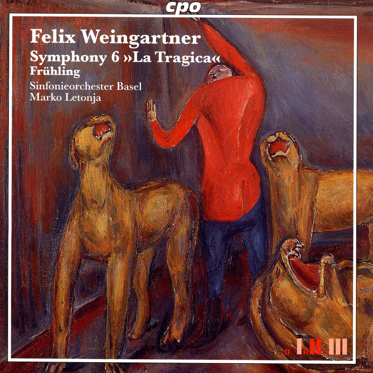 Weingartner, F.: Symphonic Music, Vol. 6 - Fruhling - Symphony No. 6 by Basel Symphony Orchestra & Marko Letonja album cover