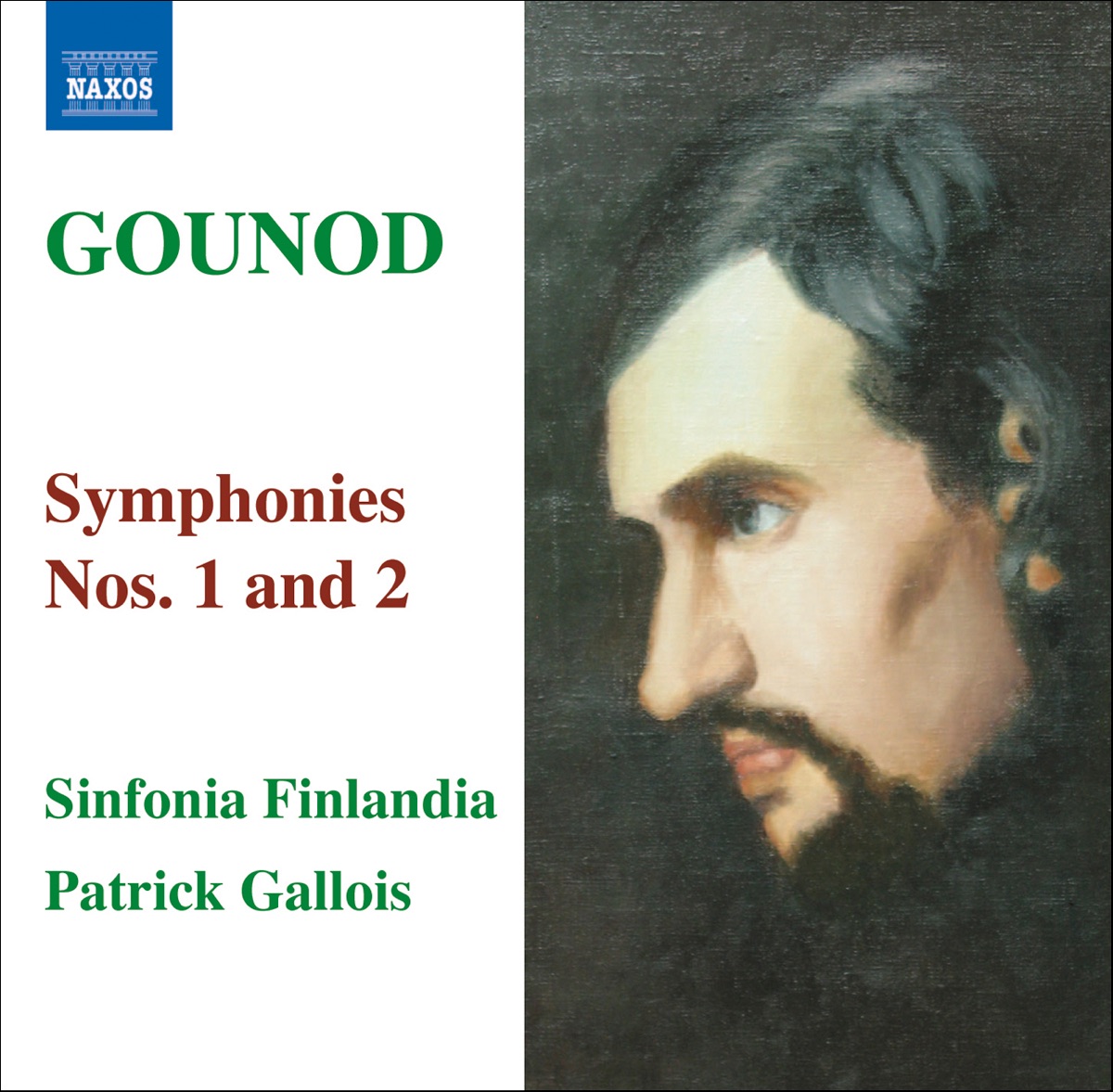 Gounod: Symphonies Nos. 1 & 2 by Patrick Gallois & Sinfonia Finlandia album cover