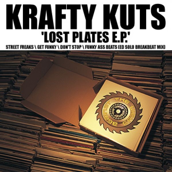 The Lost Plates - EP by Krafty Kuts album cover