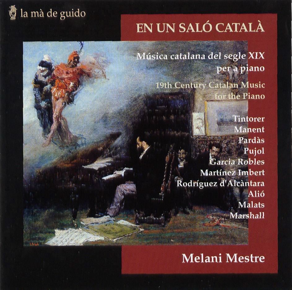 19th Century Catalan Music for the Piano (En un Saló Català) by Melani Mestre album cover