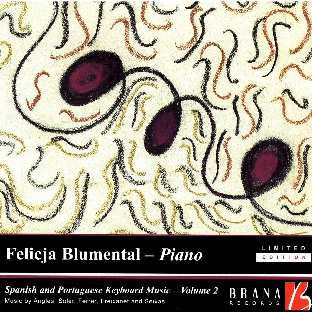 Spanish & Portugese Keyboard Music - Volume 2 by Felicja Blumental album cover