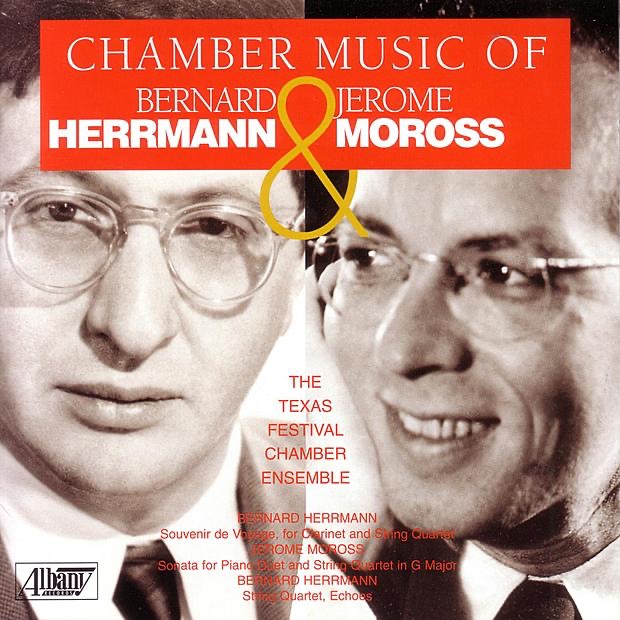 Chamber Music of Herrmann & Moross by Jeffrey Lerner album cover