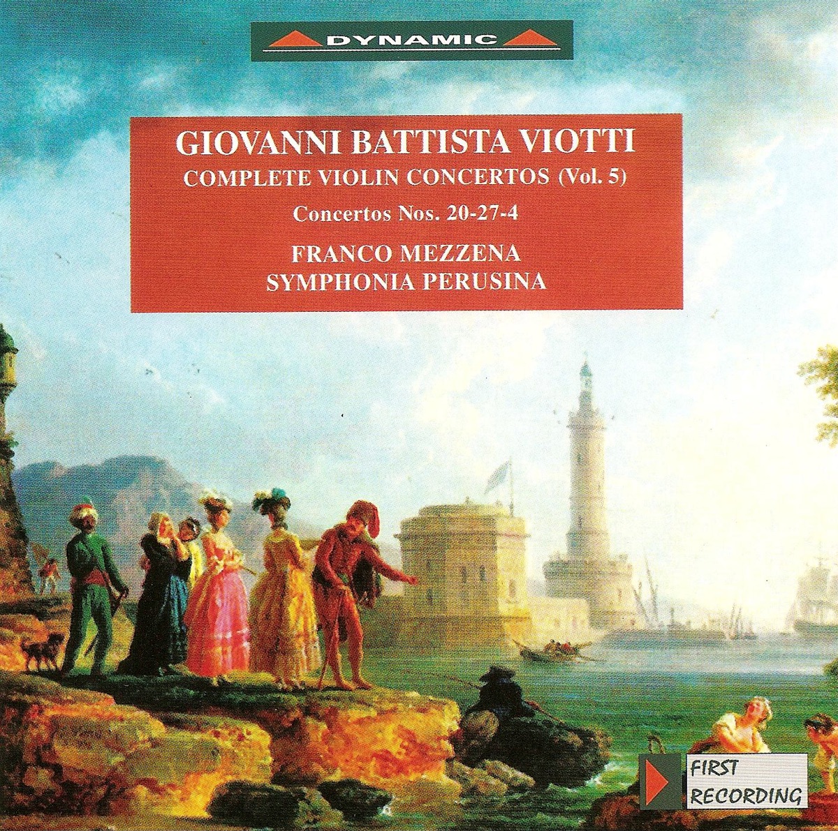 Viotti: Complete Violin Concertos, Vol. 5 - Nos. 4, 20, 27 by Franco Mezzena & Symphonia Perusina album cover
