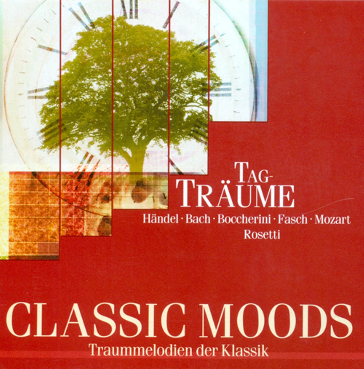 Classic Moods - Handel, G.F. - Bach, J.S. - Mozart, W.A. - Boccherini, L. - Telemann, G.P. - Besard, J.-.B. - Fasch, J.F. by Kenneth Sillito, Academy of St Martin in the Fields, Andrea Vigh, Emil Tabakov, Sofia Philharmonic Orchestra, New Berlin Chamber Orchestra, Michael Erxleben, Günther Höller, Georg Fischer, Cappella Coloniensis, Konrad Hunteler, Jurgen Rost, Budapest Strings, Reinhold Friedrich, Camerata Salzburg, Sandor Vegh, Hartmut Haenchen, Carl Philipp Emanuel Bach Chamber Orchestra, Eszter Horgas, Johannes Goritzki, Cologne Radio Orchestra, Andrew Joy, Linos Ensemble, Lajos Lencsés, German String Trio, Hans Graf & Mozarteum Orchestra Salzburg album cover