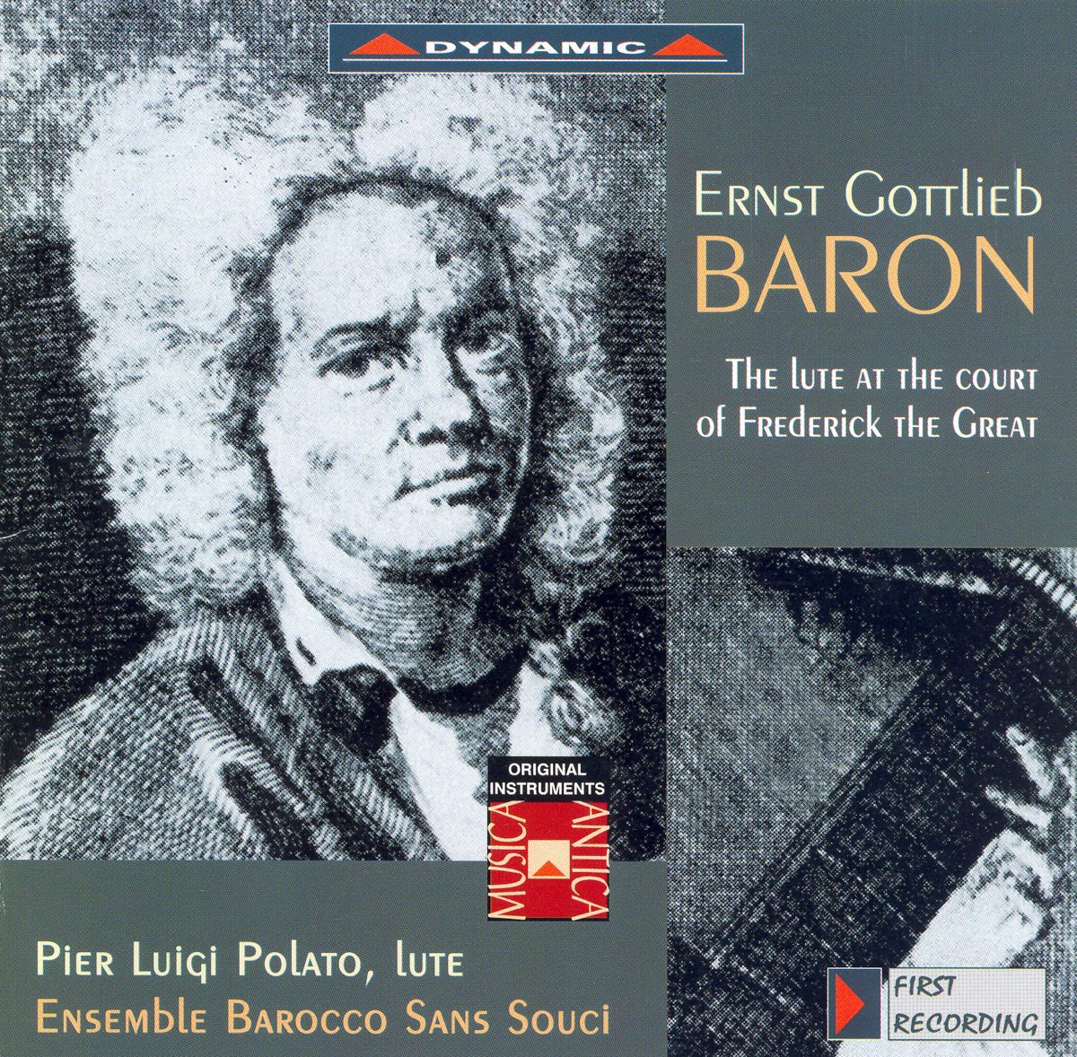 Baron: Oboe Sonata in D Minor - Duet for Lute and Flute in G Major - Concerto for Recorder and Lute in D Minor by Ensemble Barocco Sans Souci, Pierluigi Polato, Francesco Padovani, Giuseppe Nalin & Gianpaolo Capuzzo album cover