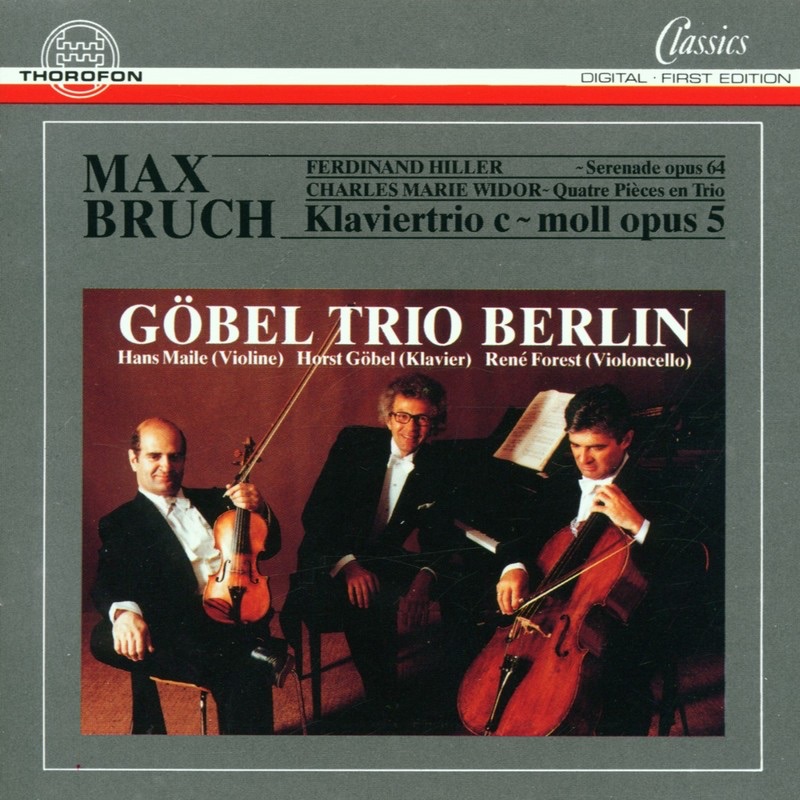 Gobel Trio Play Bruch, Hiller & Widor by Gobel-Trio Berlin album cover