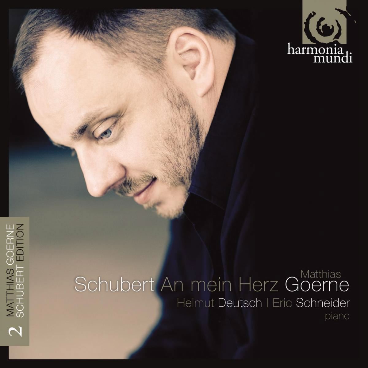Schubert: An mein Herz by Matthias Goerne, Eric Schneider & Helmut Deutsch album cover