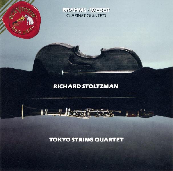 Weber and Brahms: Clarinet Quintets by Peter Oundjian, Kazuhide Isomura, Sadao Harada, Tokyo String Quartet, Kikuei Ikeda & Richard Stoltzman album cover