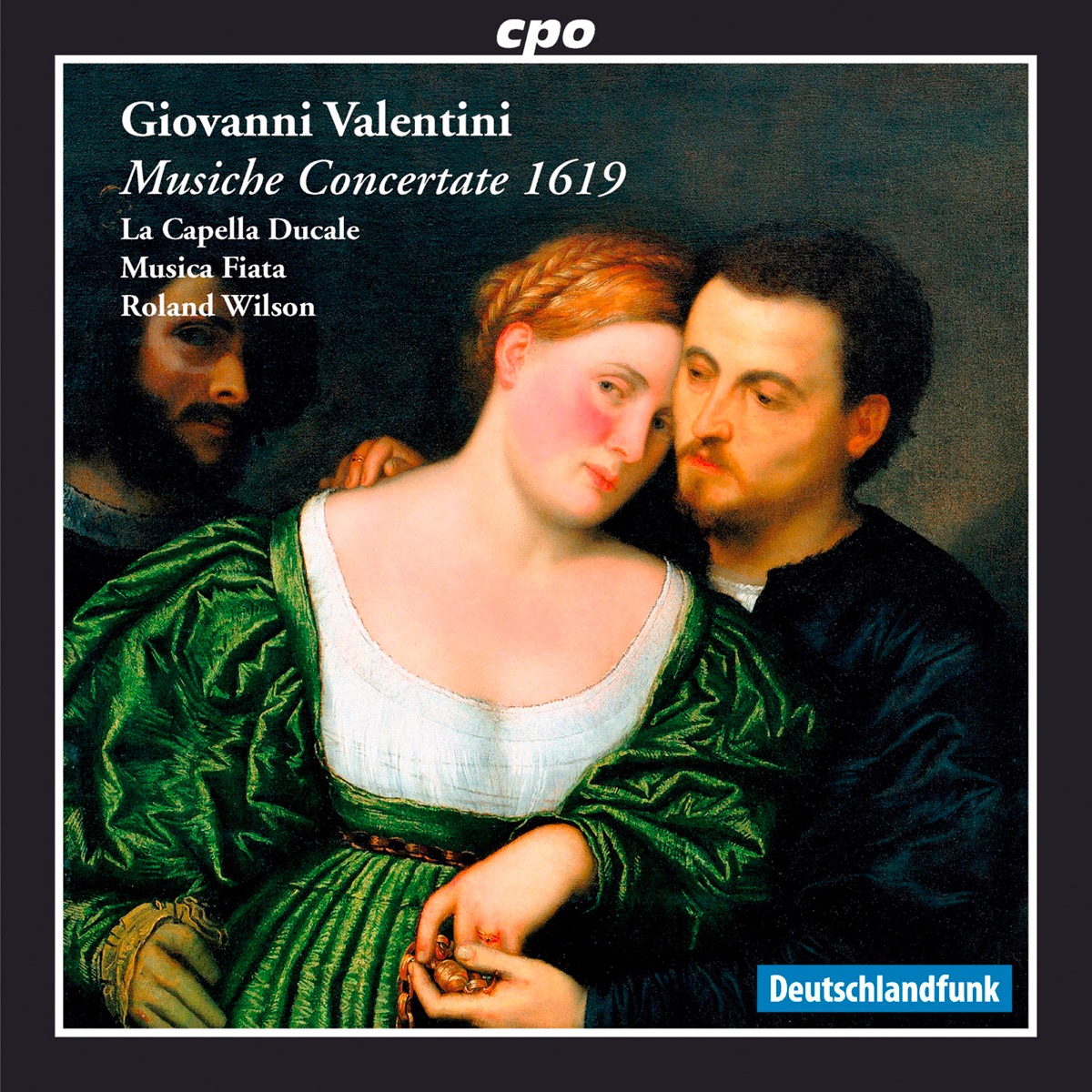 Valentini: Musiche concertate 1619 by Markus Brutscher, Harry van der Kamp, Capella Ducale, Cologne Musica Fiata & Roland Wilson album cover