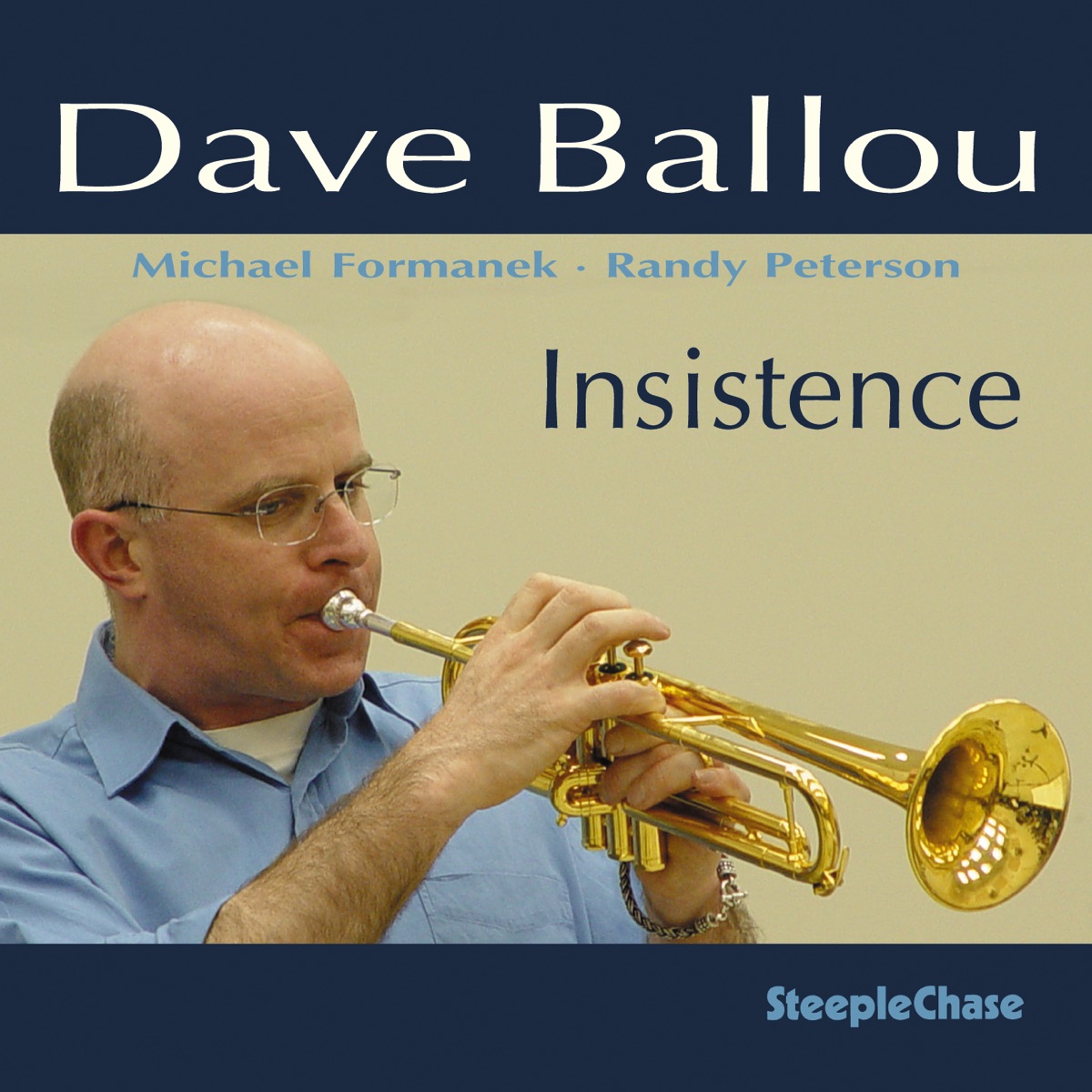 Insistence by Dave Ballou album cover