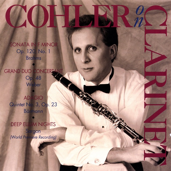 Cohler On Clarinet by Jonathan Cohler & Judith Gordon album cover