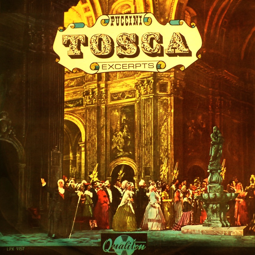 Tosca by József Simándy & Mária Mátyás album cover