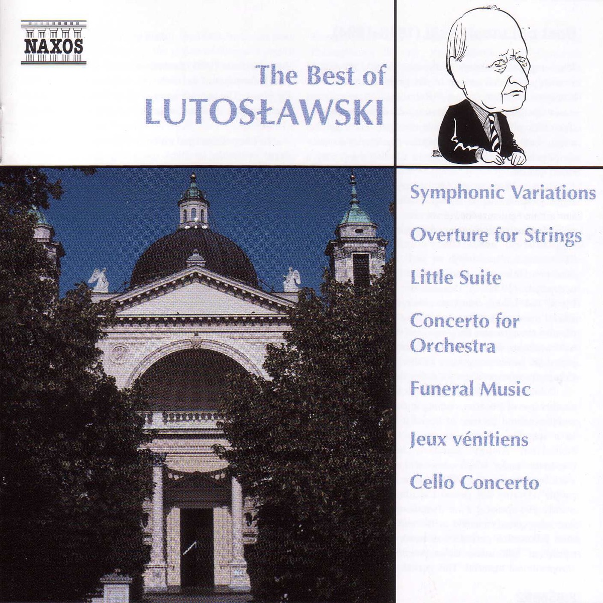 Lutoslawski (The Best Of) by Polish National Radio Symphony Orchestra, Andrzej Bauer, Krzysztof Bakowski & Piotr Paleczny album cover