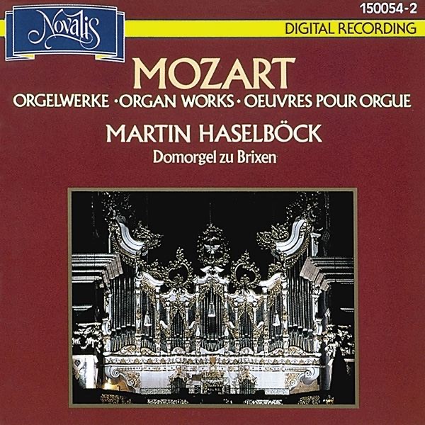 Mozart: Organ Works by Martin Haselböck album cover