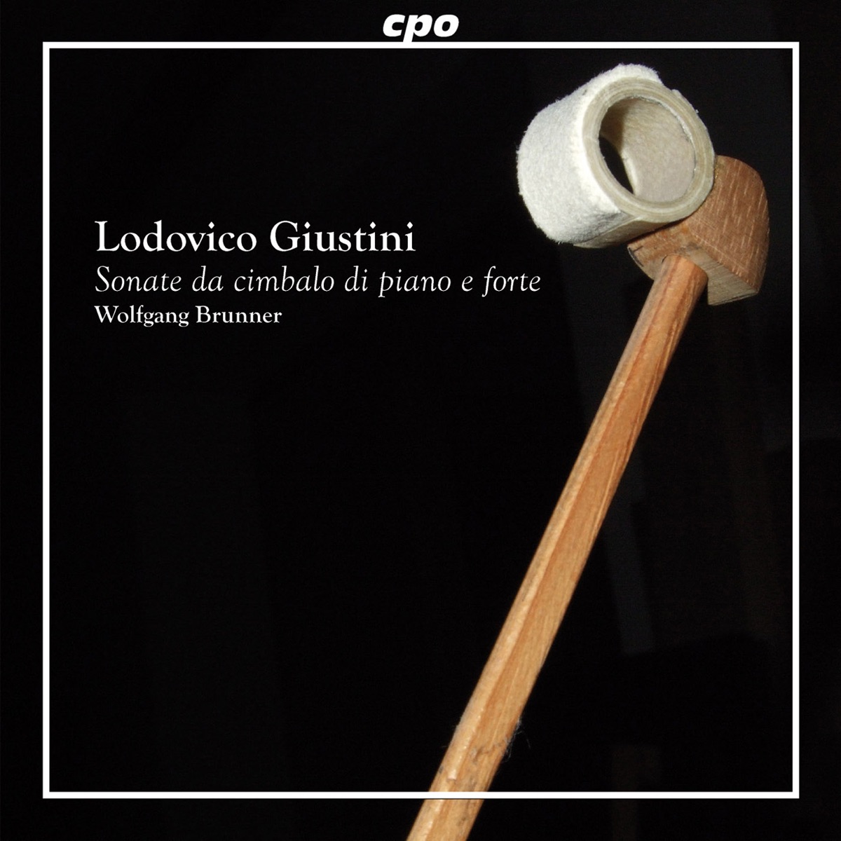 Giustini: 12 Sonate da cimbalo di piano e forte detto volgarmente di martelletti, Op. 1 by Wolfgang Brunner album cover