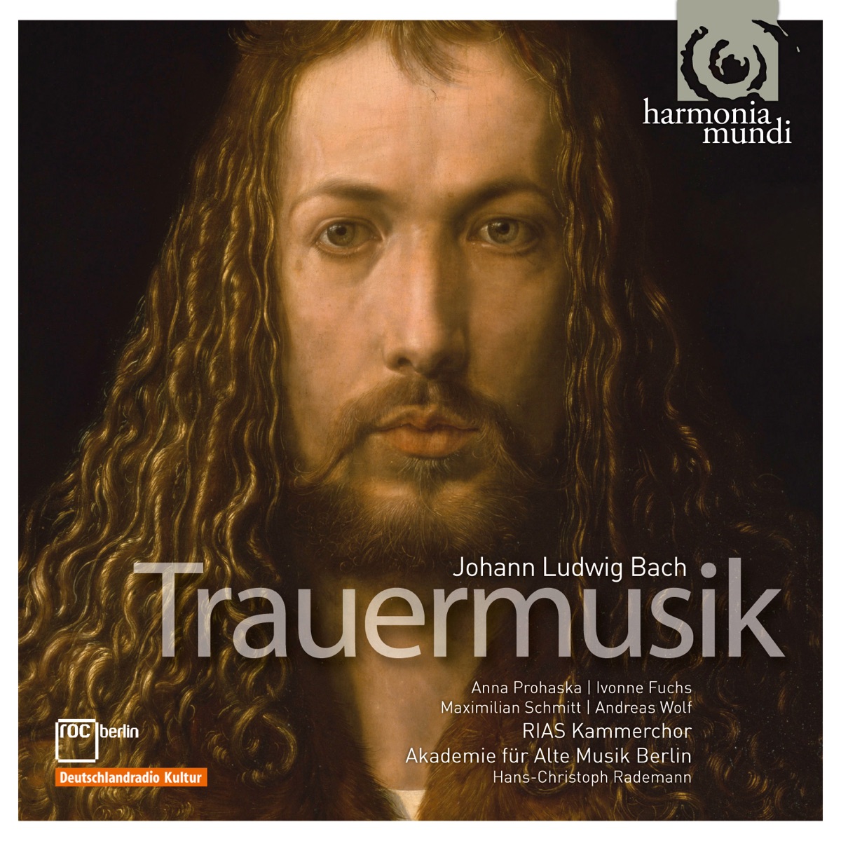 Johann Ludwig Bach: Trauermusik by Hans-Christoph Rademann, Akademie für Alte Musik Berlin & RIAS Kammerchor album cover