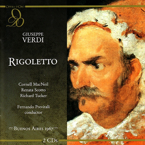 Verdi: Rigoletto by Orchestra of Teatro Colon, Chorus of Teatro Colon & Fernando Previtali album cover