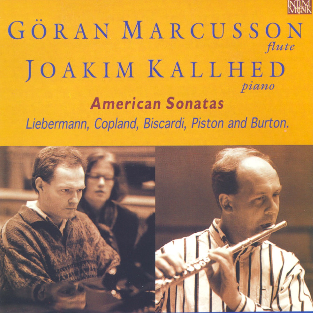 American Sonatas by Joakim Kallhed & Göran Marcusson album cover